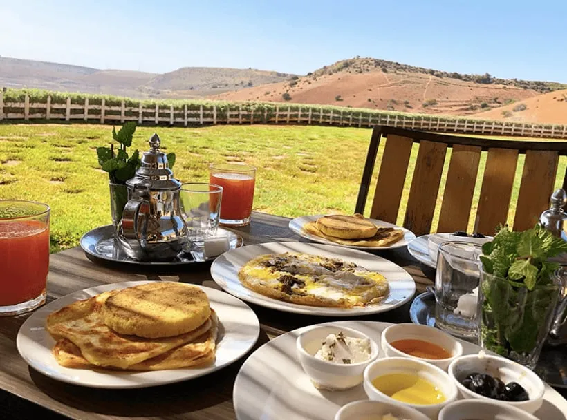 Brunch beldi en terrasse